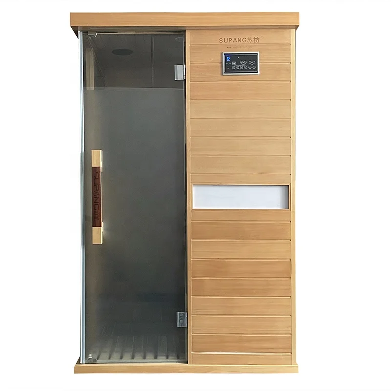 2 человека современный дизайн твердая деревянная Высококачественная сухая дальняя инфракрасная сауна низкая emf инфракрасная сауна