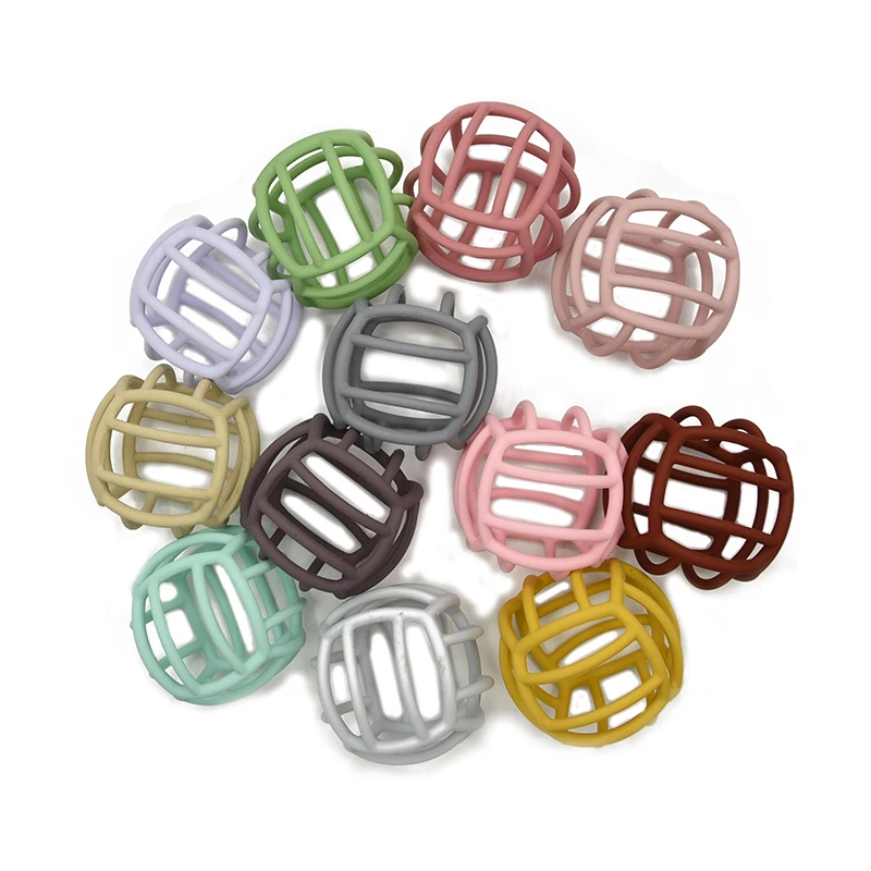 Прямая продажа с фабрики, нетоксичный, Новое поступление, оптовая продажа, детский 100% пищевой, не содержит Бисфенол А, силиконовый детский прорезыватель, жевательный шар