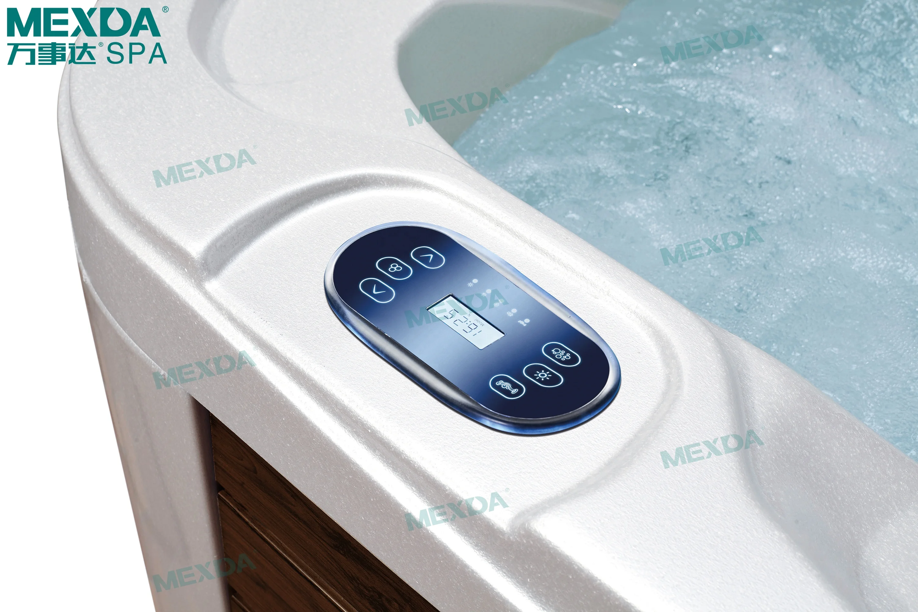 MEXDA 3 person hot-sale outdoor spa pool with powerful massage jets WS-595E