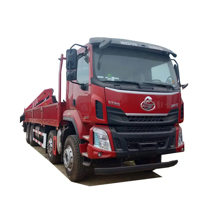 NEW 7ton truck mounted crane sany palfinger construction hydraulic boom warehouse lifting container