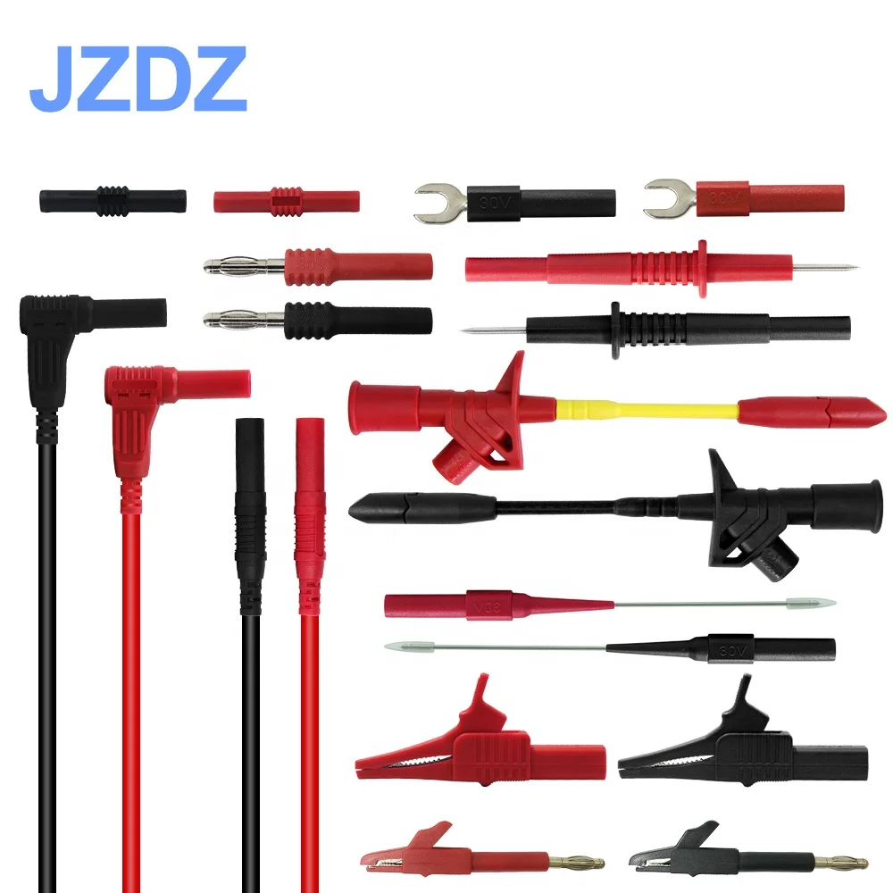 JZDZ J8040 Multimeter accessory kit Automotive diagnostic test cable tool set