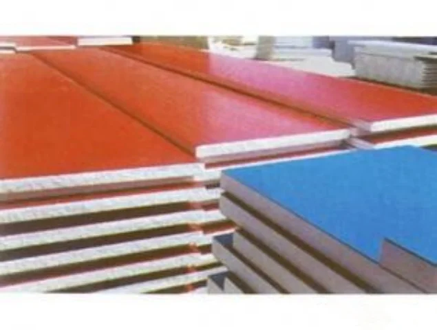 Zinc coating Polyurethane Insulation Foam Materia sandwich panel