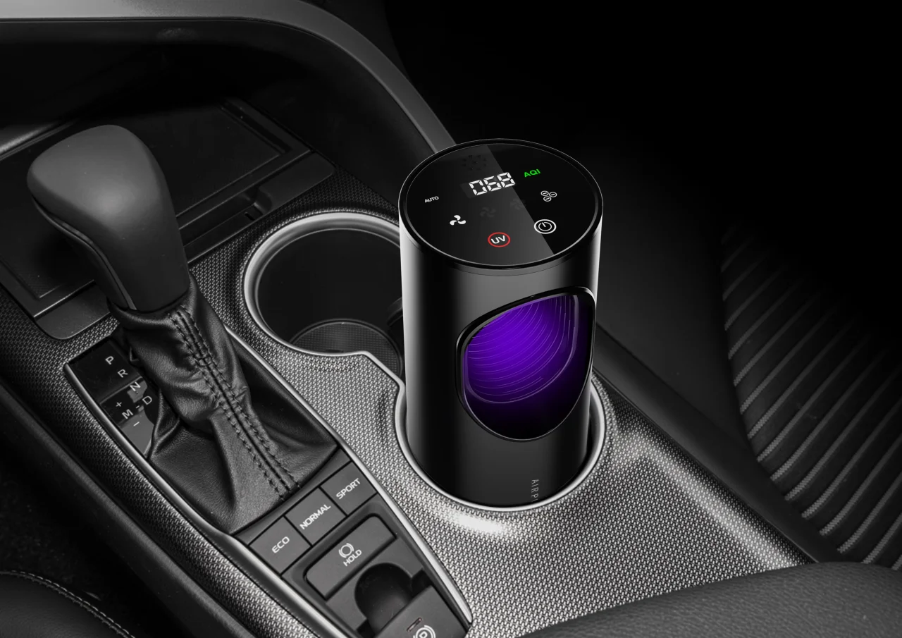 Car Decoration Air Cleaner UV Air Purifier HEPA 13