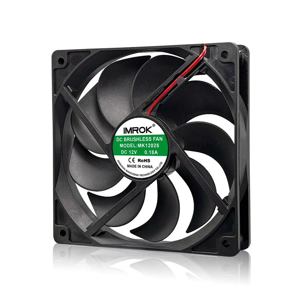 120x120x25mm fan dc 12v Silent Fans cooling brushless car 120mm axial flow cooling fan