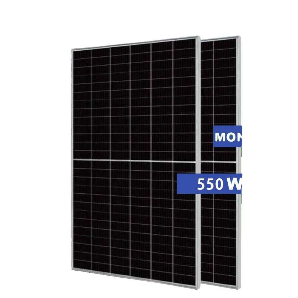 BR SOLAR Hot selling high efficiency  factory price  half cell mono  530W 540W 550W solar panel