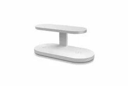 UV light 3 in 1 wireless charger stand fast 15W for Airpod and smart watch Universal qi wireless charger