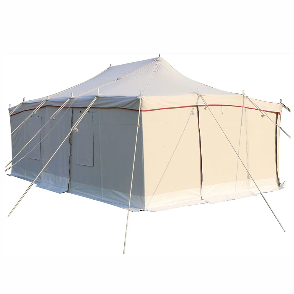 Double Safe Manufacturer Custom Large Canvas Camping Medical Refugee Disaster Relief Emergency Tents
