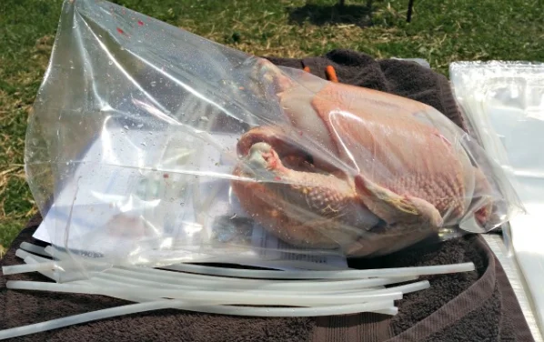 BPA Free Frozen Safe Clear Poultry Heat Shrink Packing Bags for Chickens