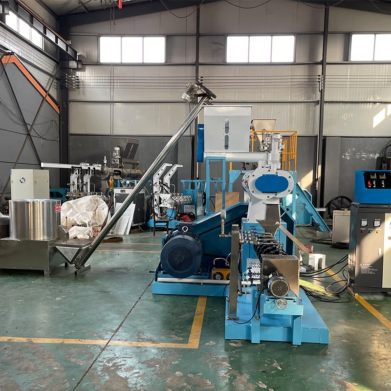 Protein food making machine soya chunks extruder machine soybean protein production line