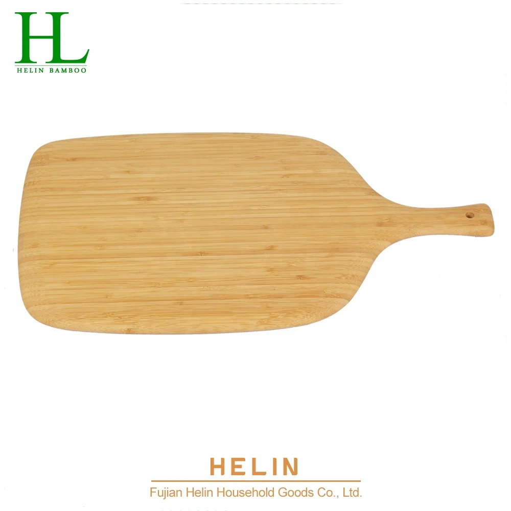 High Quality Bamboo Pizza Board Bamboo Cutting Board With Handle