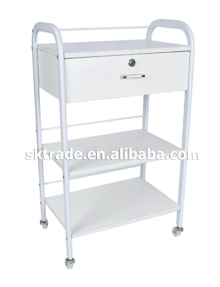 
SK-ST033 Portable beauty salon rolling cart salon trolley beauty salon drawer trolley 