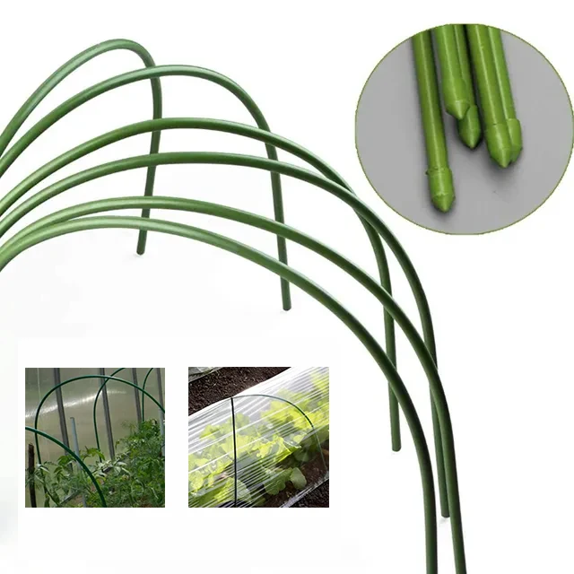 Diy Grow Small Plant Hoops Tall Mini Garden Tunnels Greenhouse for Plant Warming Planting