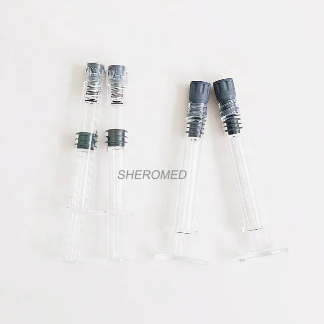 Plastic Rubber Backstop Syringe Plastic Plunger for Glass Syringe