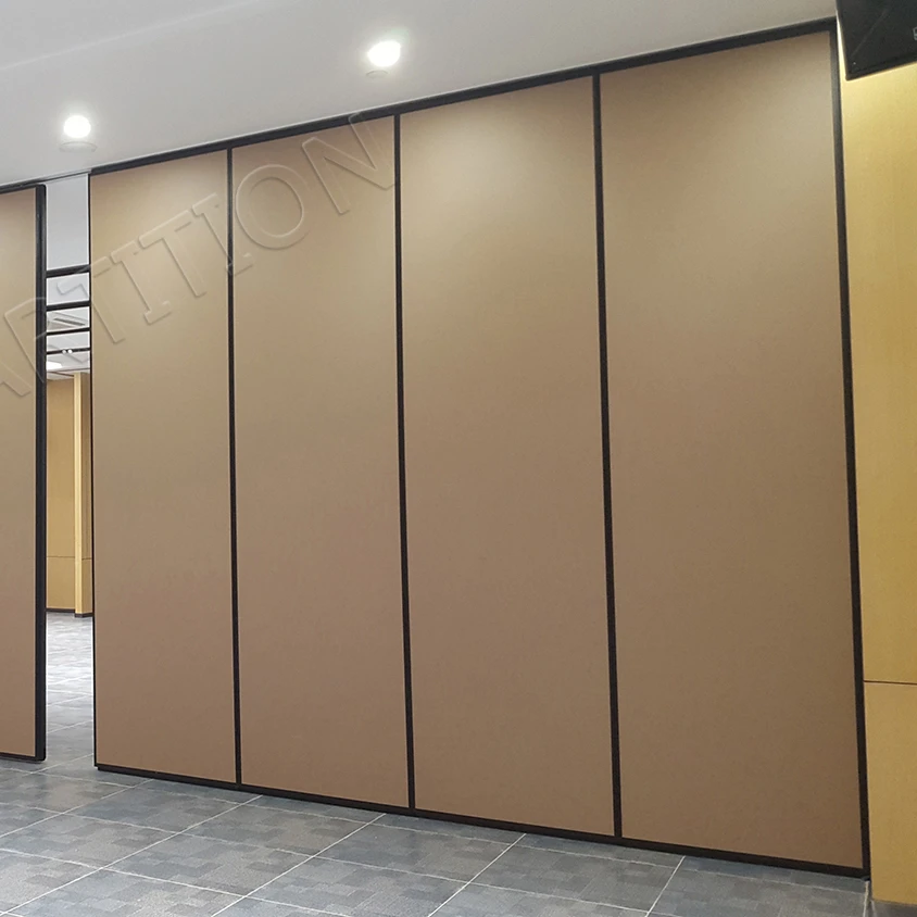 Хорошее качество, коммерческая раздвижная перегородка для гостиничного номера, офиса, звукоизоляционная панель для конференц-зала, передвижная настенная раздвижная дверь