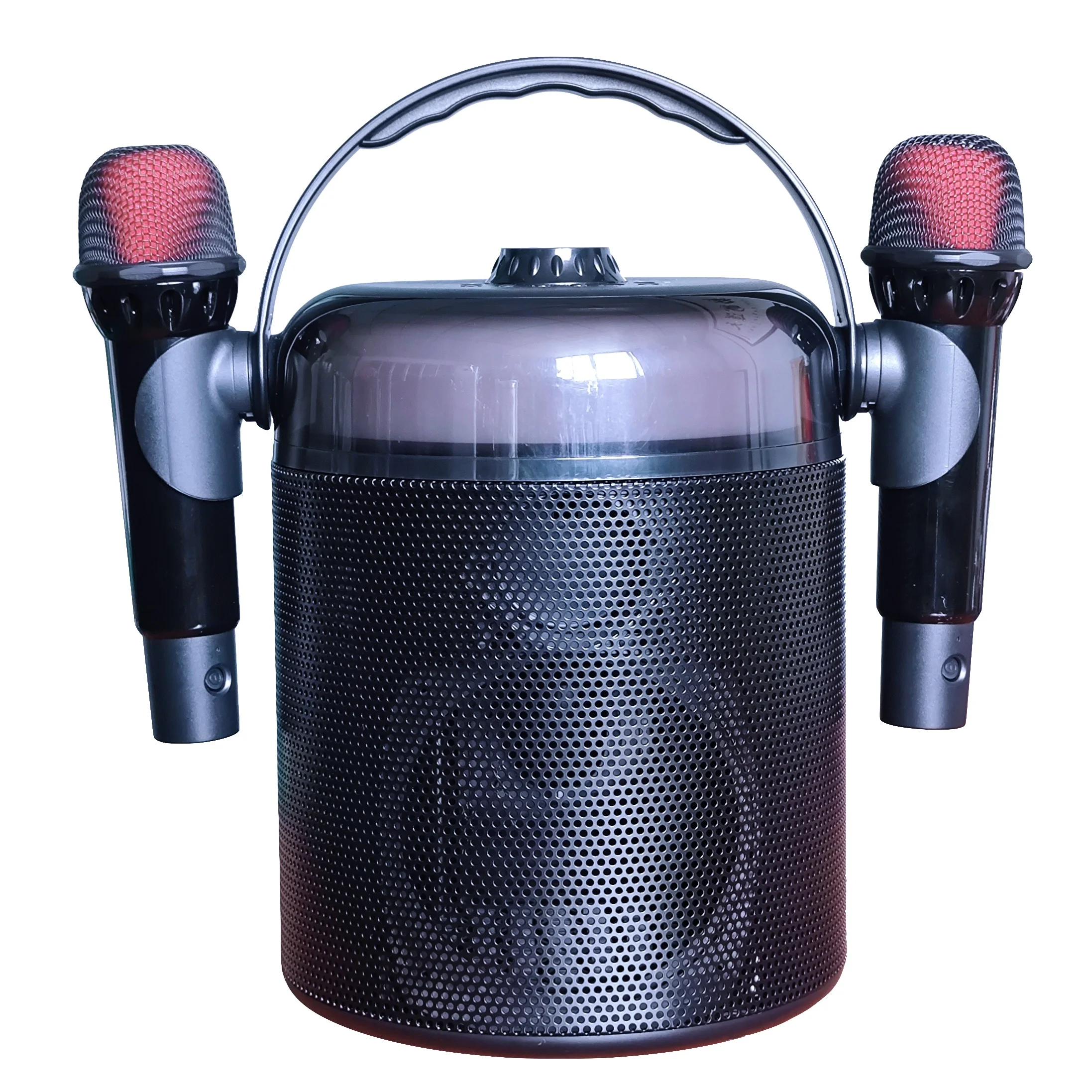 OEM Wireless portable karaoke microphone handheld wireless microphone  with speaker for kid boy and girl adult