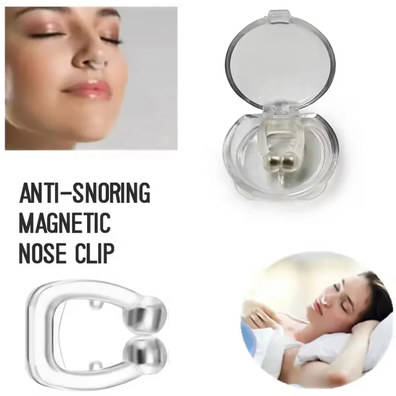 Anti Snoring Magnetic Devices,Silicone Magnetic Anti Snoring Nose Clip