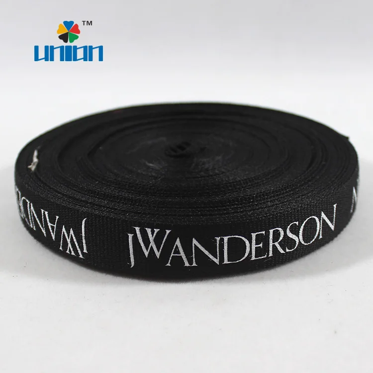 Custom printed cotton webbing twill tape