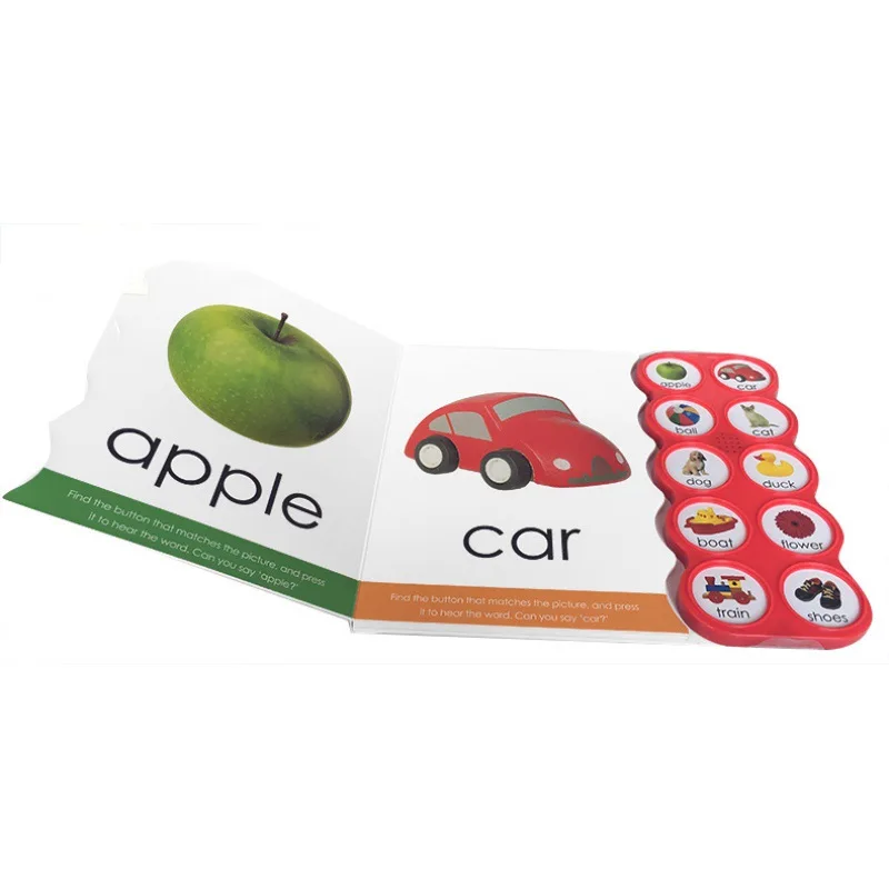 baby sound books/sound chip book/abc sound book