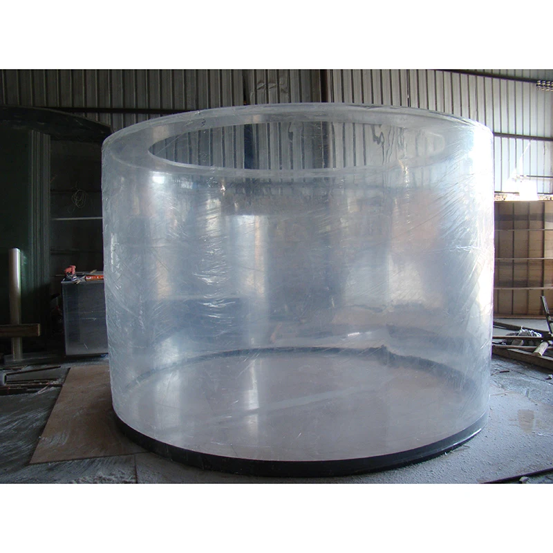 10mm 30mm 60mm  Large Diameter Transparent Plastic Circular Tube Pipe