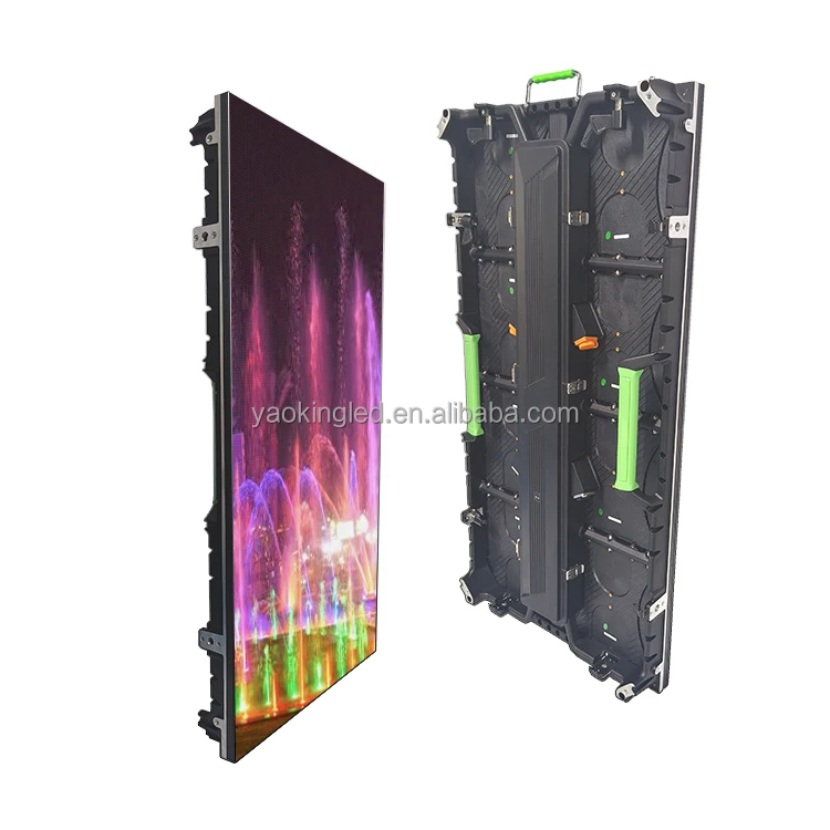 YK-DSP5X10-4.81 P4.81 Delicate Image LED Rental Screen 17 inch bus advertising led screen