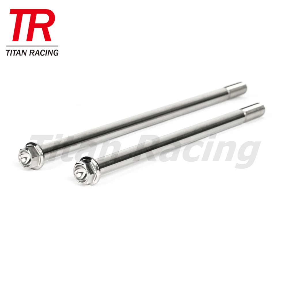 High strength custom M8 hex GR5 Ti-6al-4v bolts screws fasteners titanium flange bolt