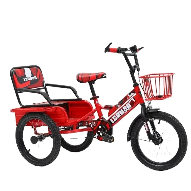 Оптовая продажа, высокое качество, Лучшая цена, хит продаж, детский трехколесный велосипед/трицикл младенца 2 сиденья детский трехколесный велосипед