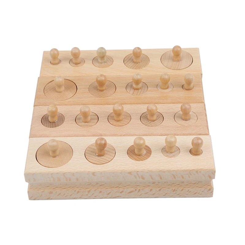 Russian Warehouse Puzzle Wooden Toys Montessori Educational Cylinder Socket Puzzle Toy Baby Development Practice Senses