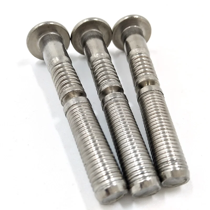 Stainless Steel Carbon Steel High Strength Hardware Ring Grooved Lock Bolt Thread Bolt Steel Special Bolt