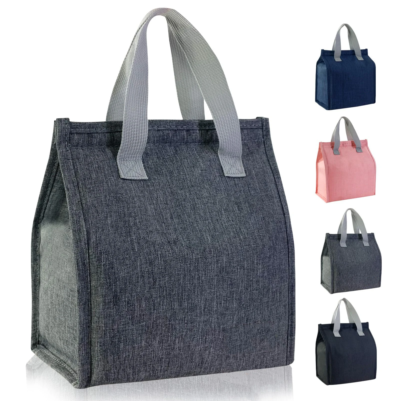 Large Capacity Cooler Picnic Bag Portable Meal Bag Students Outdoor Travel Insulated Cooler Bag For Work Picnic Hiking School