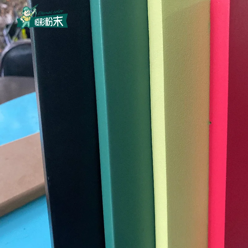 Eternalcolor MDF Epoxy Polyester Resin Green  Powder Coating for Furniture