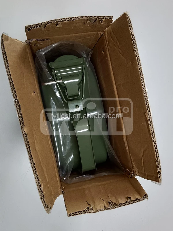 Metal jerry can HUTZ 5 litre oil fuel tank petrol can JC10FA11 steel oil storage can