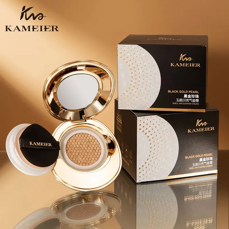 Private Label Lightweight Air Cushion Foundation BB CC Cream Whitening Brightening Effects Sunscreen Face Makeup CC Cream