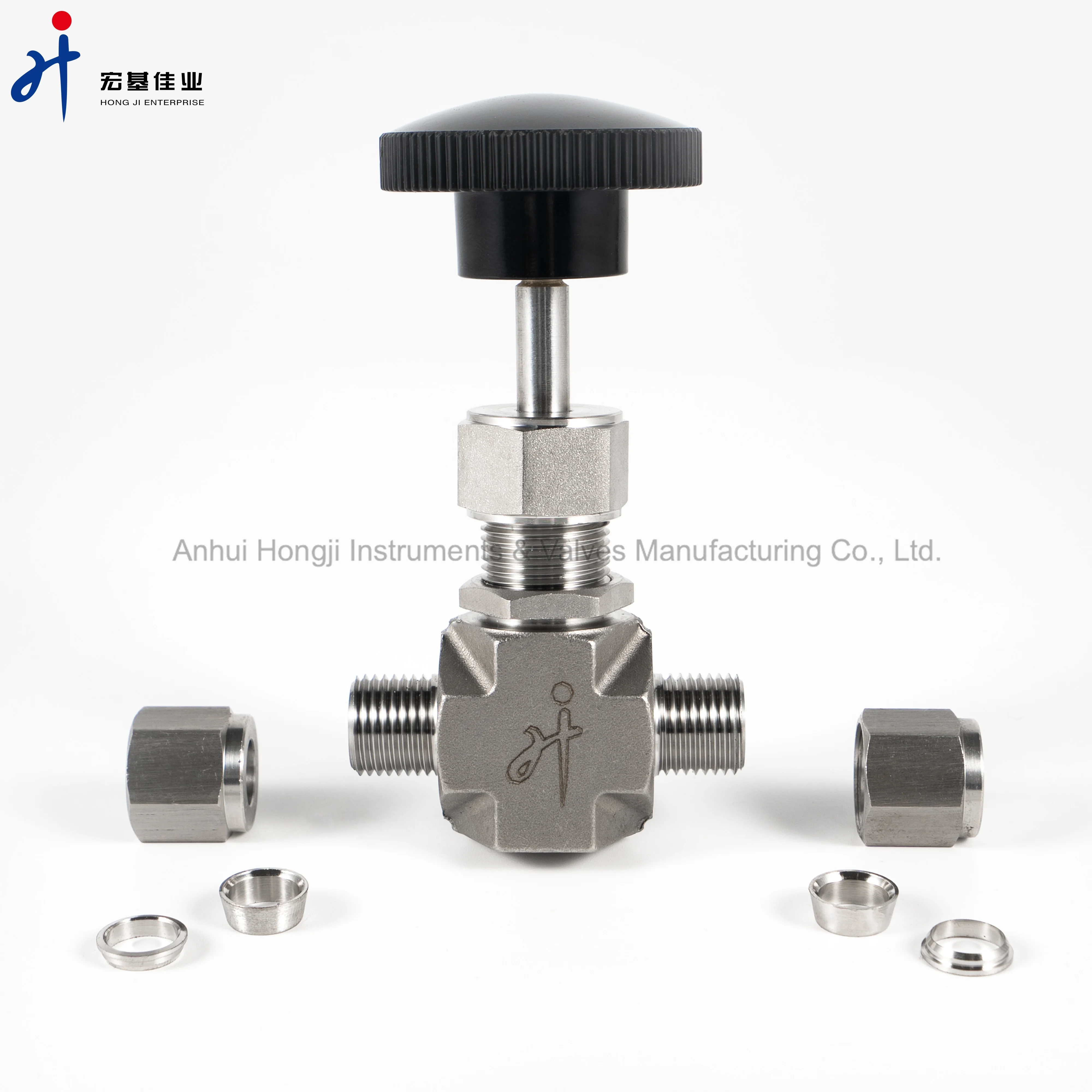 316 1/2 Stainless Steel  Od Needle Valve Instrument Needle Valves for Oil Sampling System