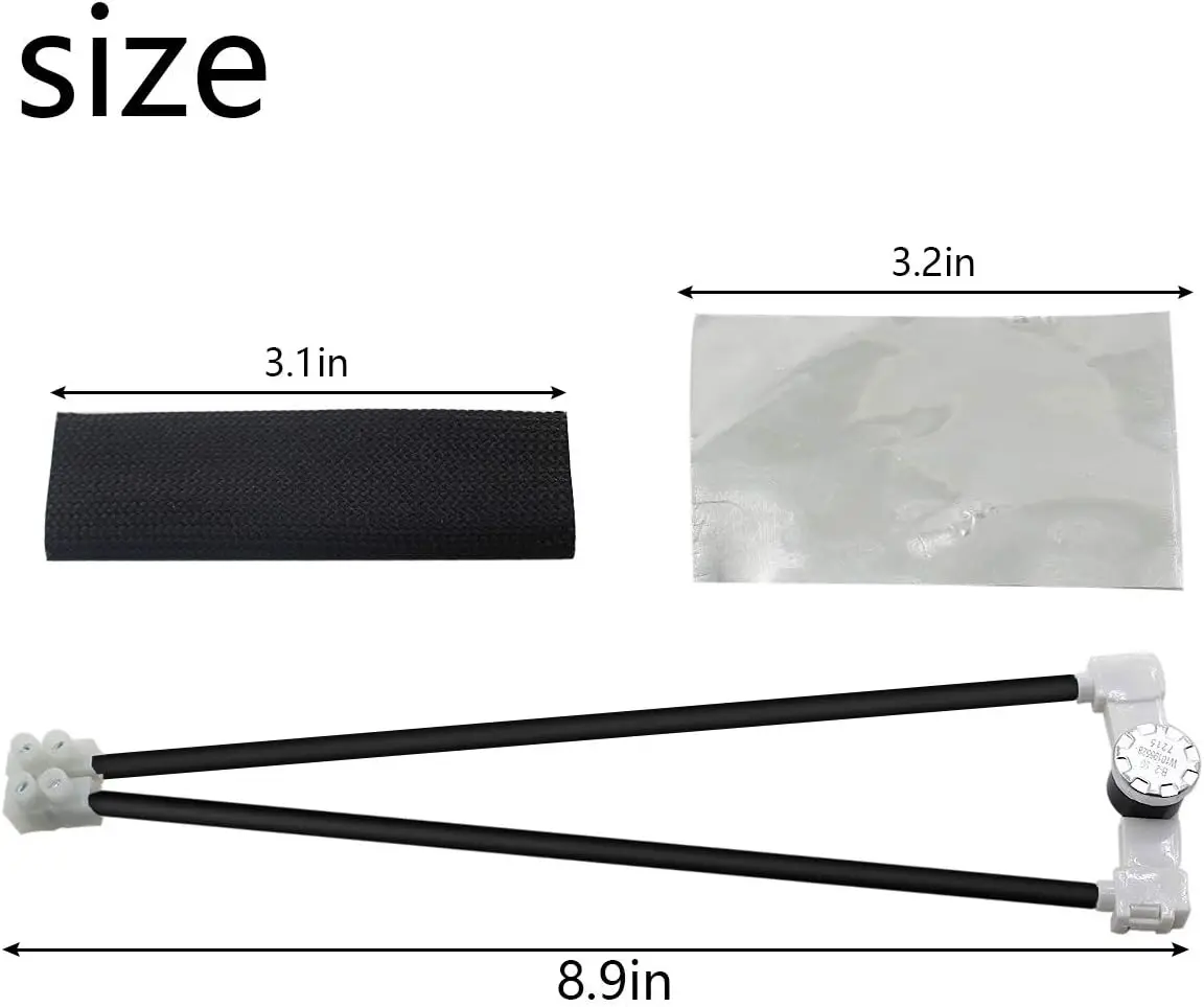 W10402110 Dishwasher Fuse for Whirlpool KitchenAid  Dishwasher Replaces AP5645909 2443847 PS4704481 W10195528 W10402110VP.