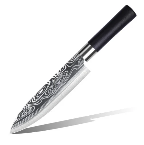 2023 New design 7 Inch Chef Knife Japanese Stainless Steel Mirror Damascus pattern knife
