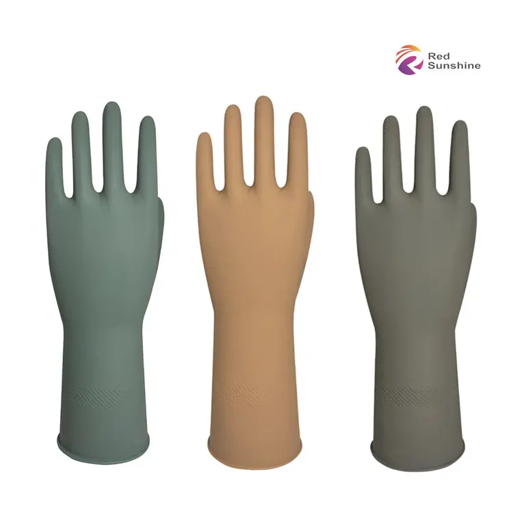 Good Price Latex Gloves Luvas Rubber Household Glove Latex For Daily Usage For Food Processing