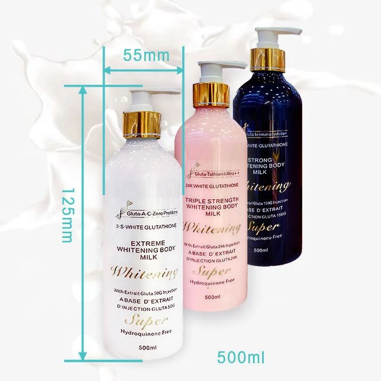 Private Label Advanced Therapy Wihtening Lotion Deep Hydration for Extra Dry Skin Non-Greasy Formula Whitening Body Lotion