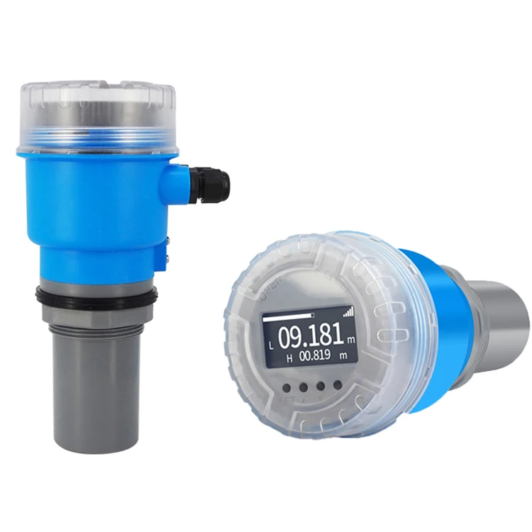 Digital Integrated ultrasonic lpg level sensor level transmitter ultrasonic tank liquid level sensor meter