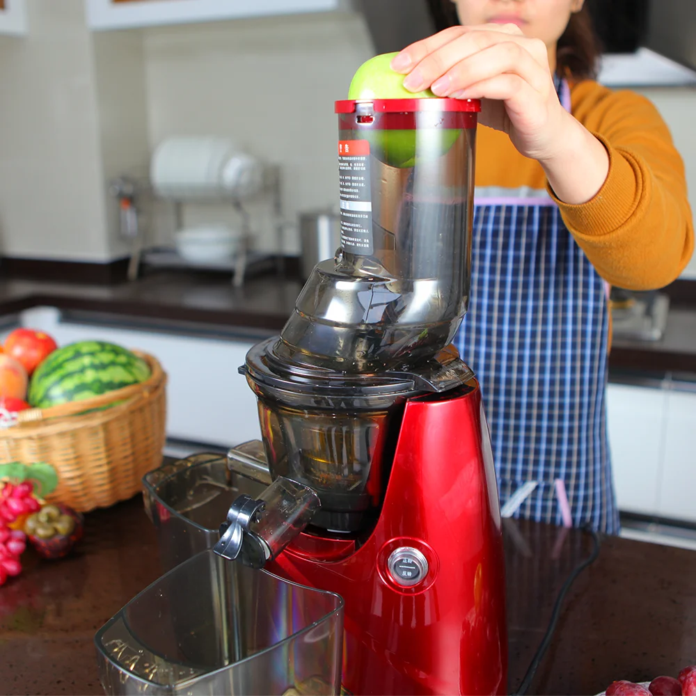 Factory direct High Juice Yield  Slow Masticating Juicer Extractor  3.15 Inches Wide Chute Cold Press Juicer for home
