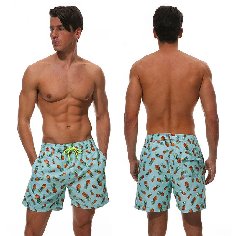 New Product 2023 Popular Fitness Swimwear Beachwear Men's Swimming Trunks Mens Swim Board Shorts Custom Sublimation Summer