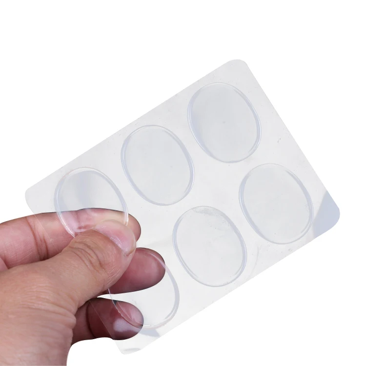 anti friction foot protector transparent soft silicone gel woman high-heel shoe foot pain silicon sticker for shoe