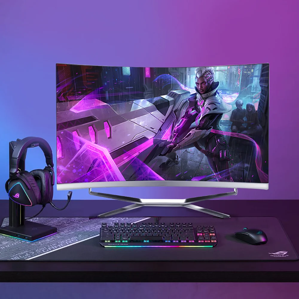 High Quality 27 inch Core I3 I5 I7 I9 Curved AIO Gaming PC All In One Computer Barebone for gaming