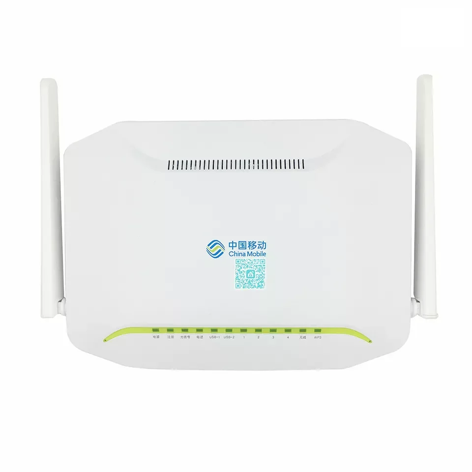 Second-Hand FTTH ONU Hg6821M Dual Band Wifi EPON ONT 4GE+2USB+1POTS+ WIFI 2.4G/5.8G GPON/EPON Onu