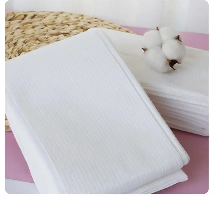  Organic 100% disposable cotton towels for bath shower hair hotel spa beauty nursing disposal towel sets