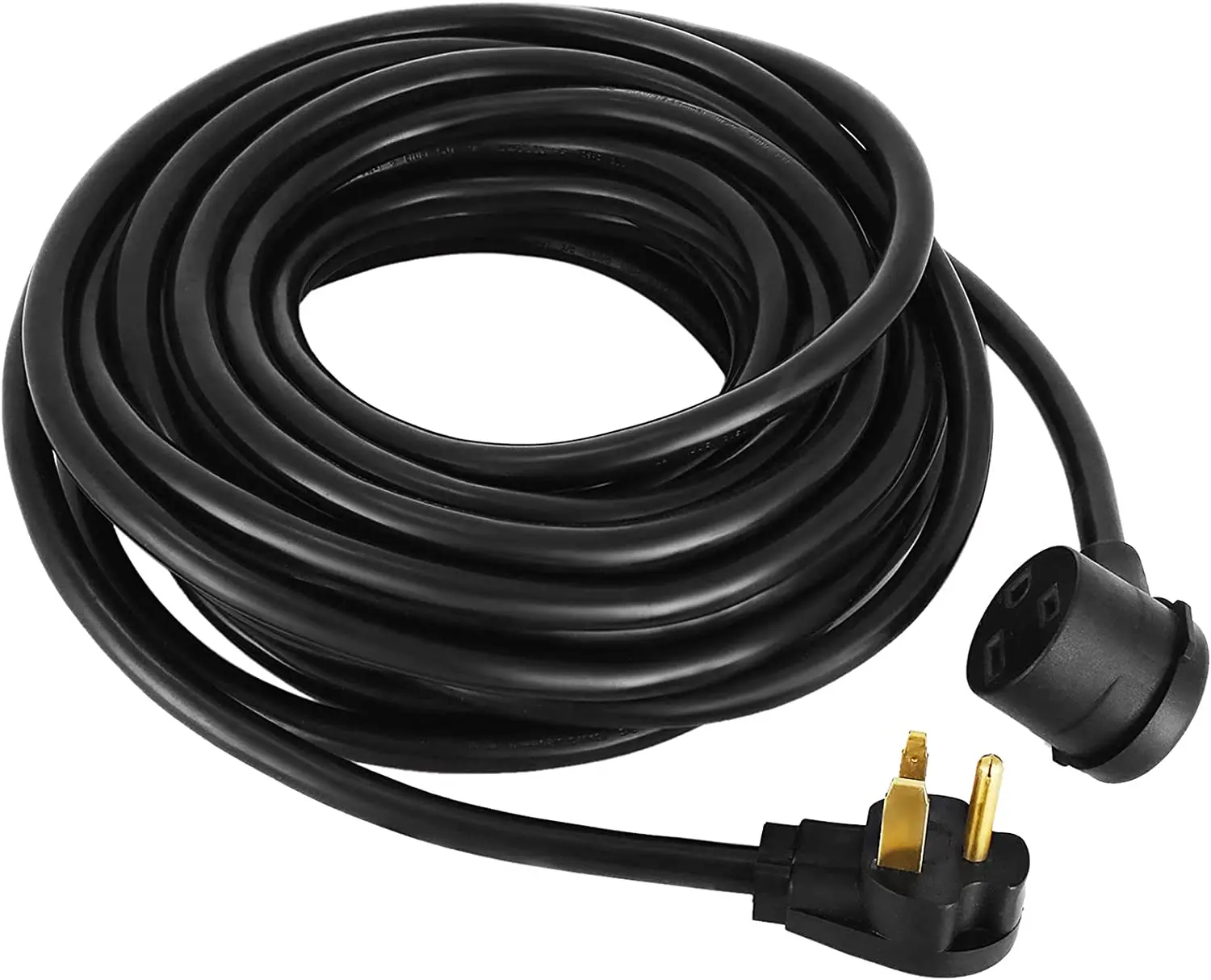 30A 25ft Heavy Duty Outdoor Welder Power Extension Cord  10/3C Prong NEMA 6-50P to 6-50R STW outdoor