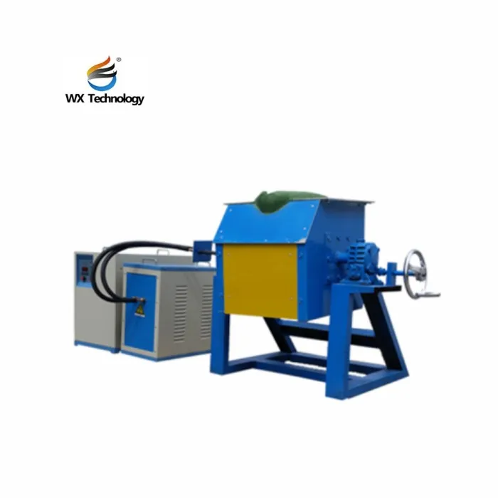 50KG Aluminum Melting Induction Furnace Aluminum Melting Furnace With Crucible