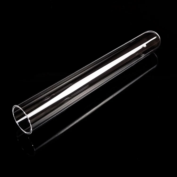 glass test tube high borosilicate glass with mersure allowed small tube used in lab plant breed