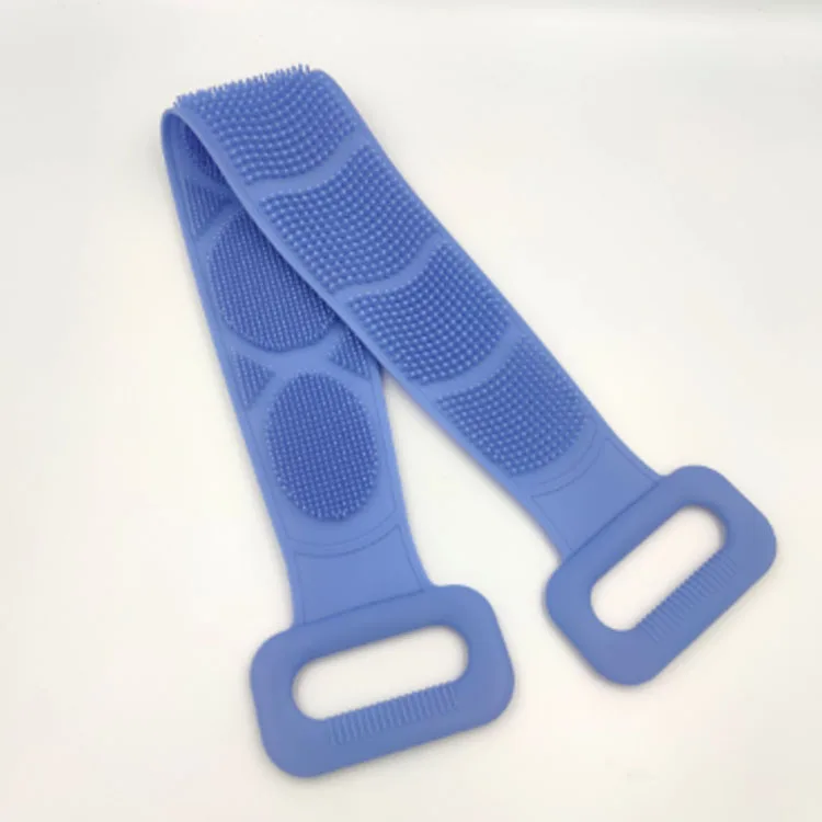 65/72/80 cm silica gel back rub lengthened silicone bath towel men and women back rub mud rub ash