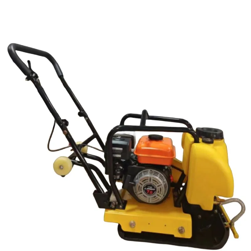 High quality Honda GX160 Road Plate Compactor Gasoline Reversible Vibrating Plate Compactor