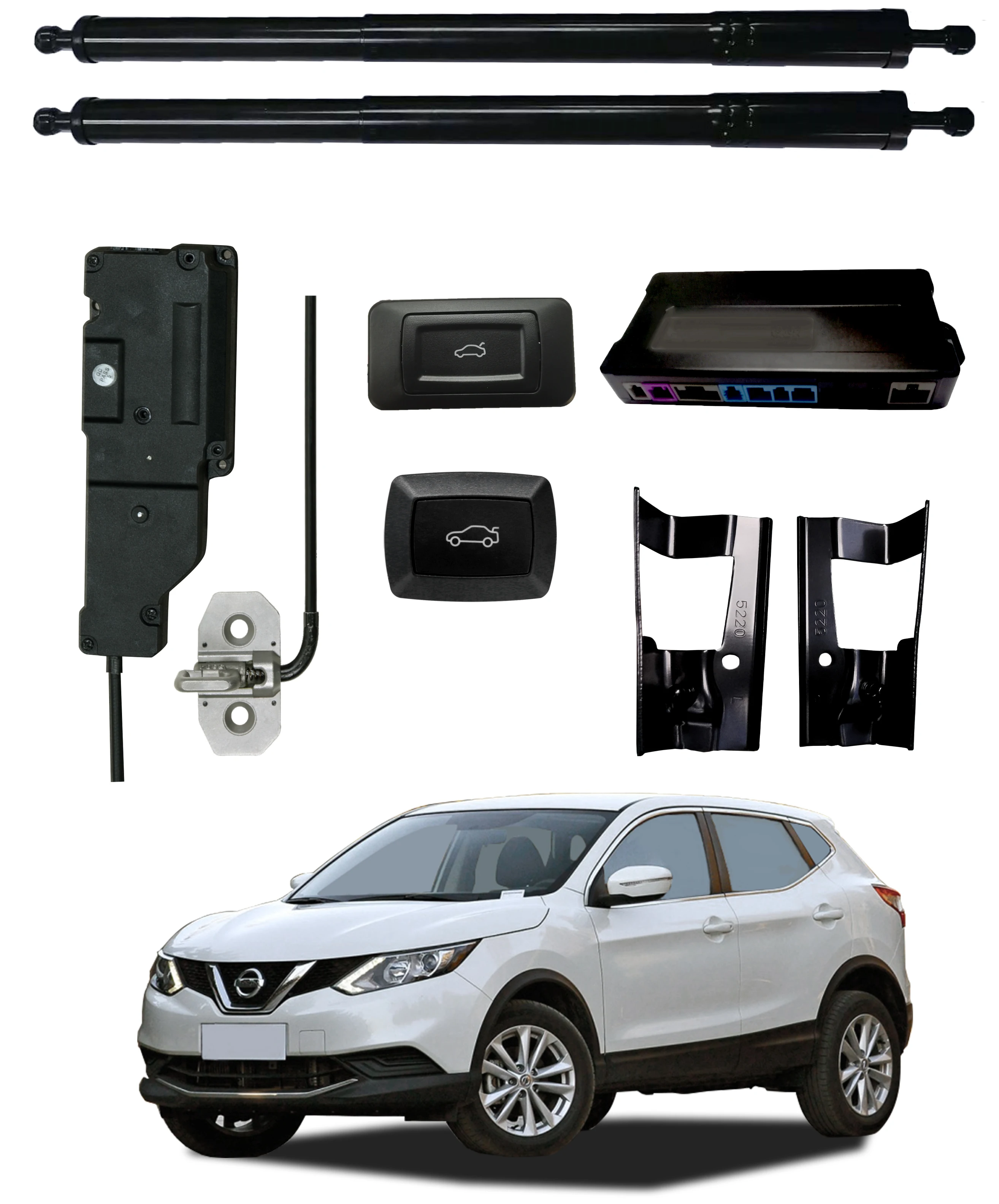 Smart Auto Electric Tailgate Power Tail Gate Lift manufacturer With Foot Sensor Optional For Qashqai J12 2022+
